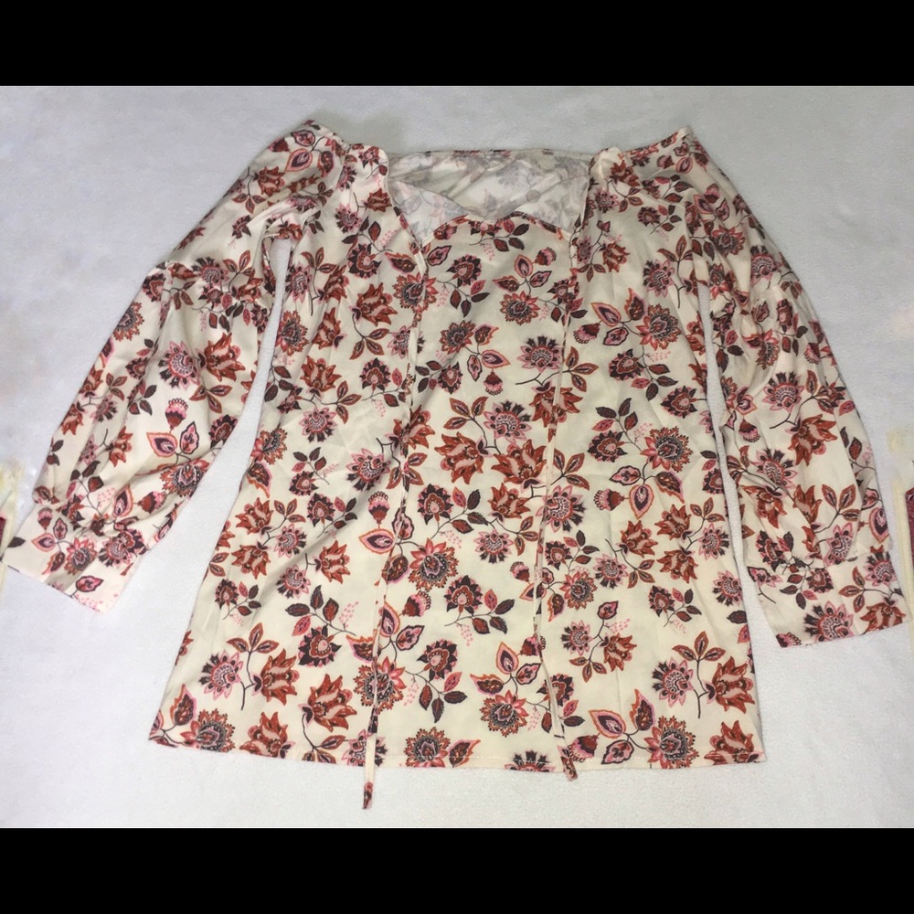 Flowery Blouse